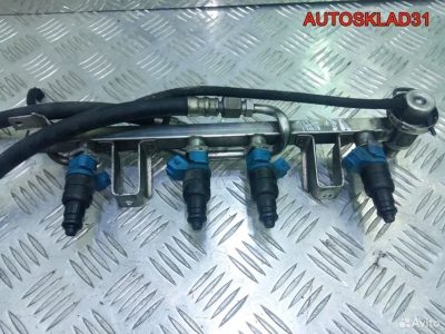 Форсунки инжекторные Volkswagen Passat B5+ 1.6 AHL - АвтоСклад31.рф - авторазборка контрактные б/у запчасти в г. Белгород