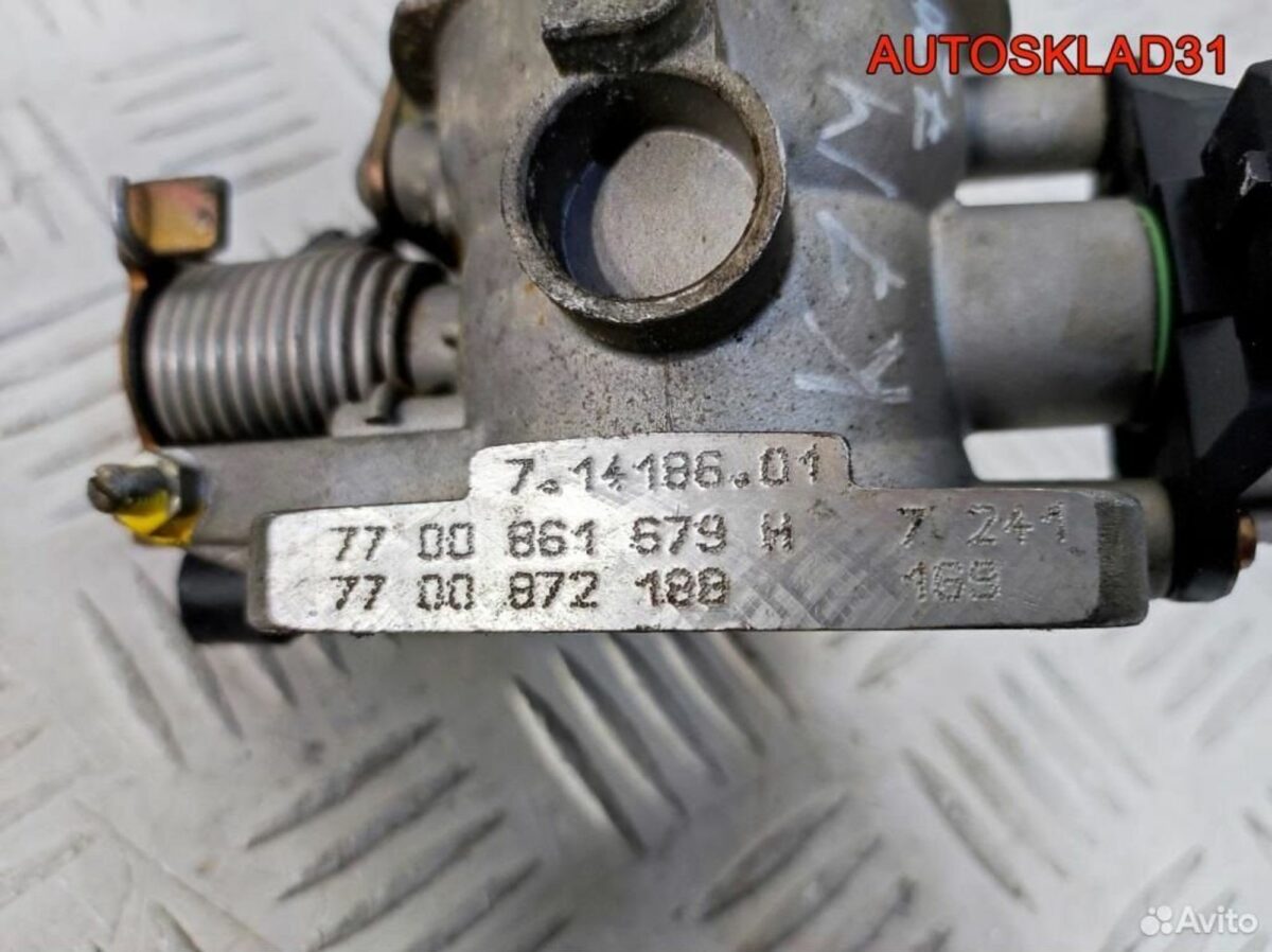 Заслонка дроссельная Renault Scenic 7700861679 - АвтоСклад31.рф - авторазборка контрактные б/у запчасти в г. Белгород
