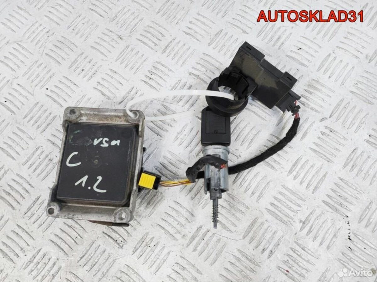 Эбу комплект Opel Corsa C Z12XE 09115112 Бензин - АвтоСклад31.рф - авторазборка контрактные б/у запчасти в г. Белгород