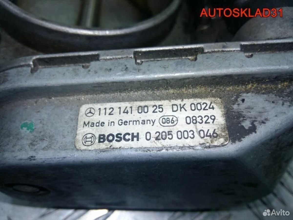 Дроссельная заслонка Mercedes W210 A1121410025 - АвтоСклад31.рф - авторазборка контрактные б/у запчасти в г. Белгород