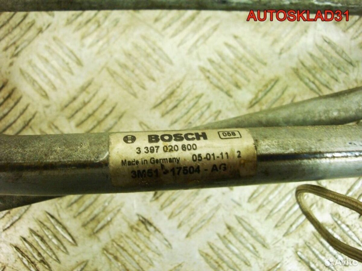 Трапеция дворников для Форд Ц-Макс 3M5117504AG - АвтоСклад31.рф - авторазборка контрактные б/у запчасти в г. Белгород