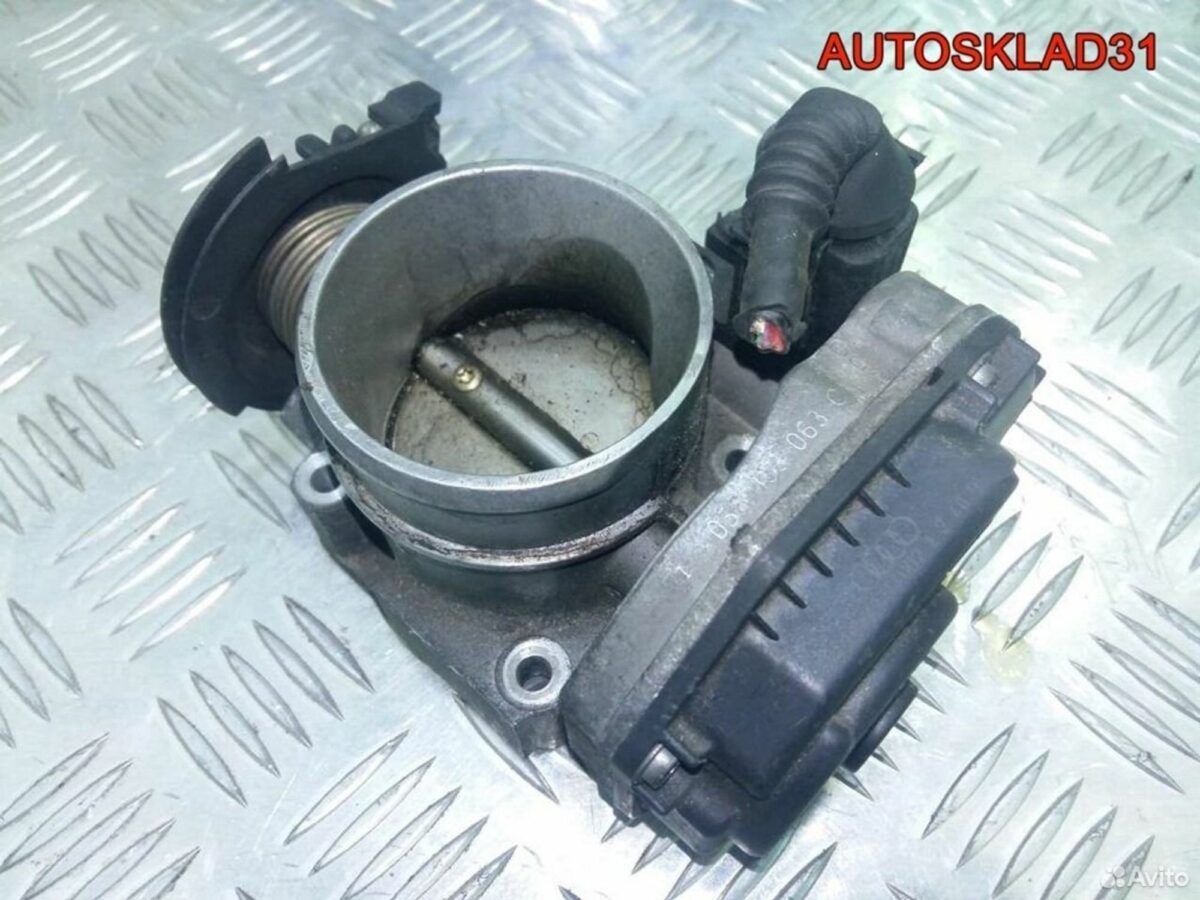 Заслонка дроссельная Audi A6 C5 1,8 AEB 058133063C - АвтоСклад31.рф - авторазборка контрактные б/у запчасти в г. Белгород