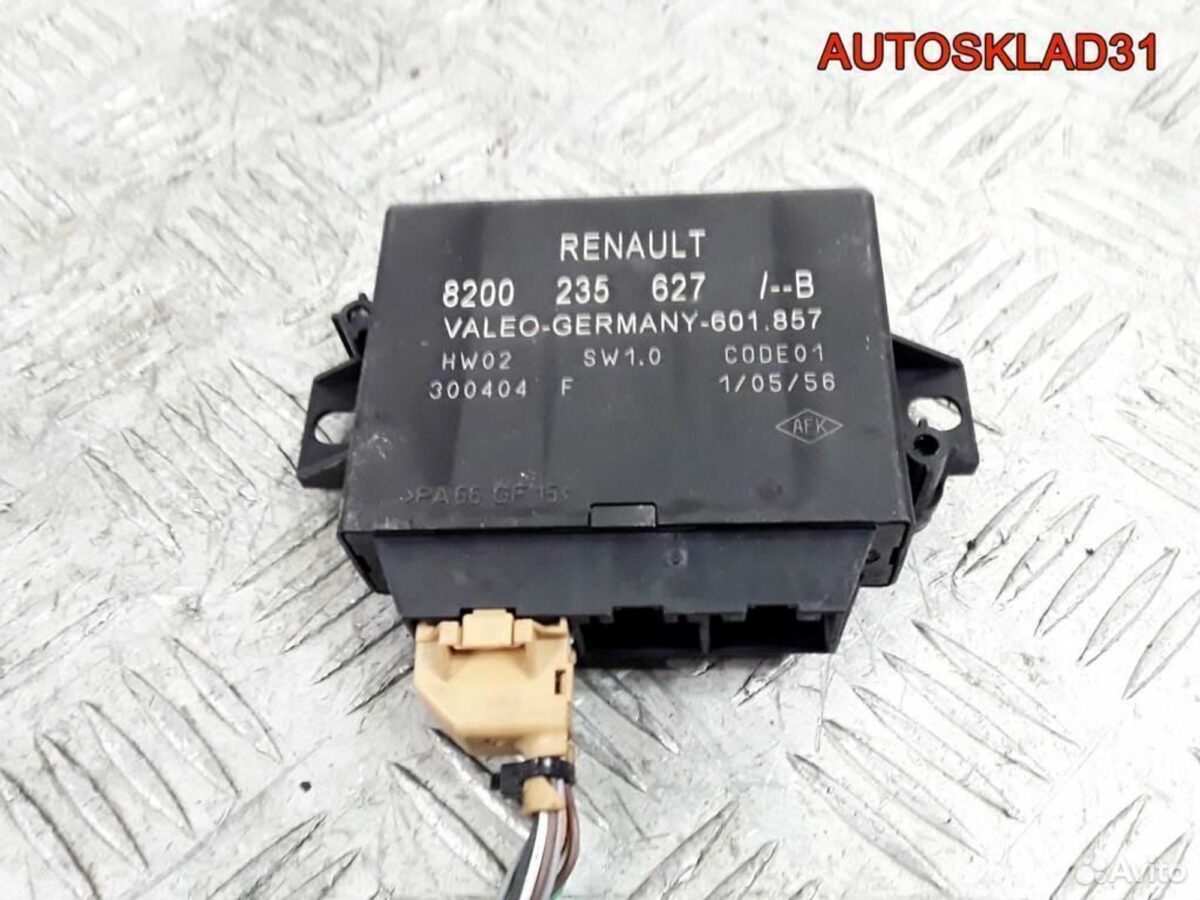 Блок парктроников Renault Espace 4 8200235627 - АвтоСклад31.рф - авторазборка контрактные б/у запчасти в г. Белгород