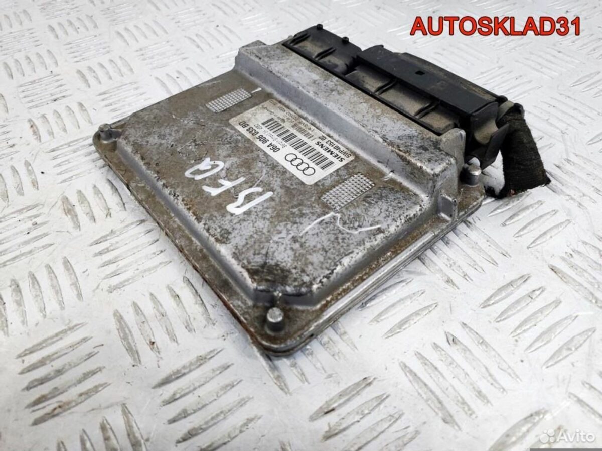 Блок эбу Audi A3 8L1 1.6 BFQ 06A906033BD Бензин - АвтоСклад31.рф - авторазборка контрактные б/у запчасти в г. Белгород