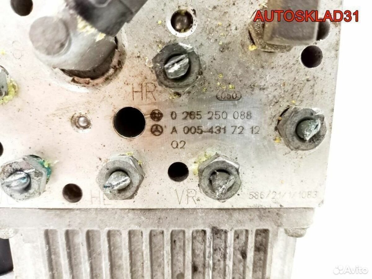 Блок абс ABS SBC Mercedes Benz W211 A0054317212 - АвтоСклад31.рф - авторазборка контрактные б/у запчасти в г. Белгород