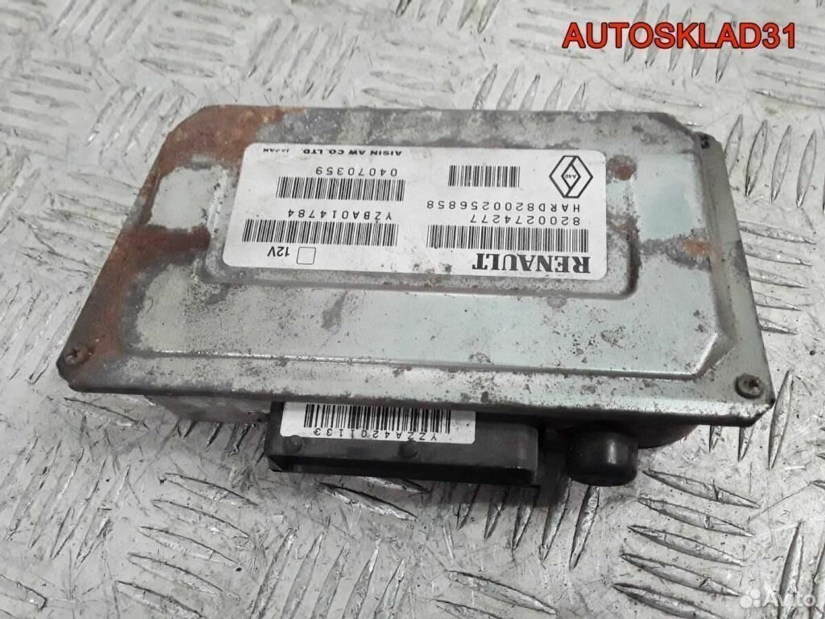 Блок управления АКПП Renault Espace 4 8200274277 - АвтоСклад31.рф - авторазборка контрактные б/у запчасти в г. Белгород