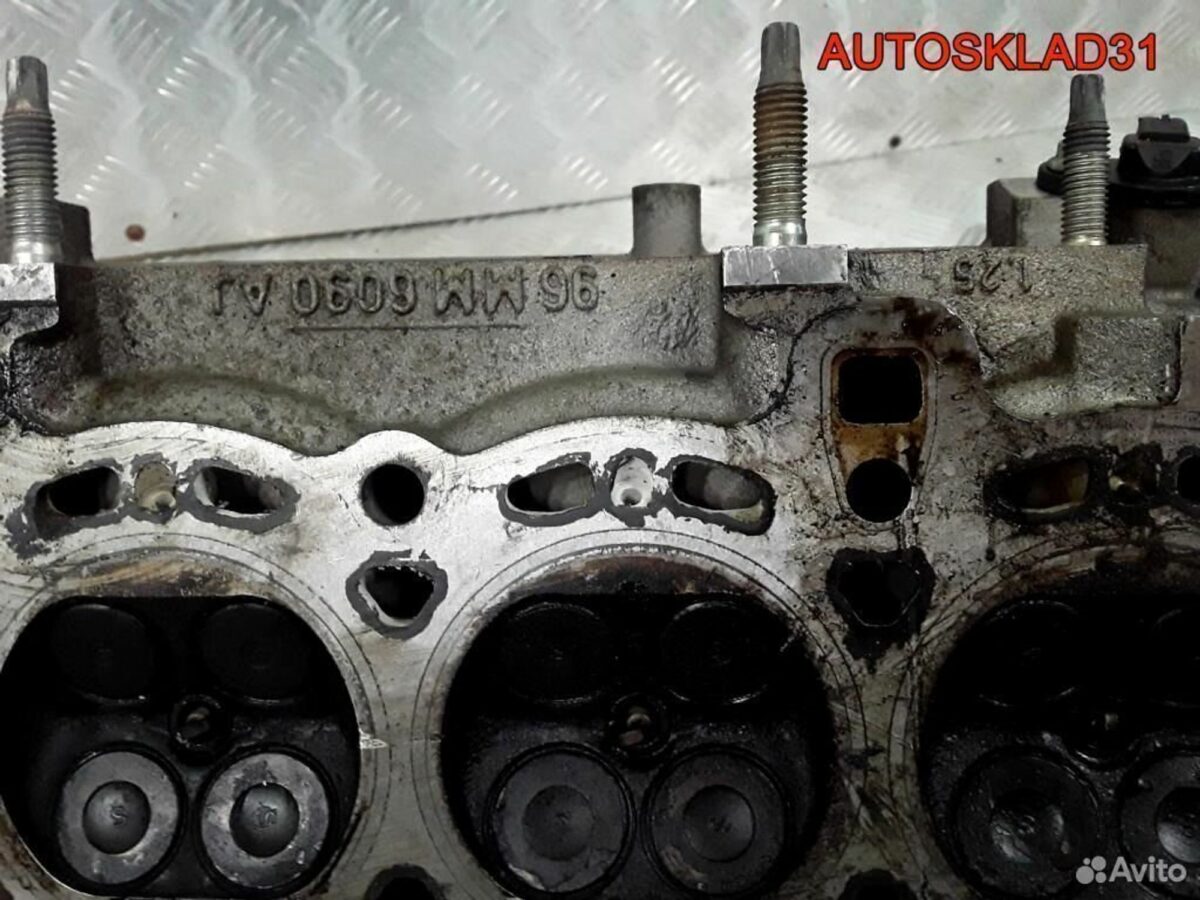Головка блока Ford Fiesta 1,25 96mm6090aj бензин - АвтоСклад31.рф - авторазборка контрактные б/у запчасти в г. Белгород