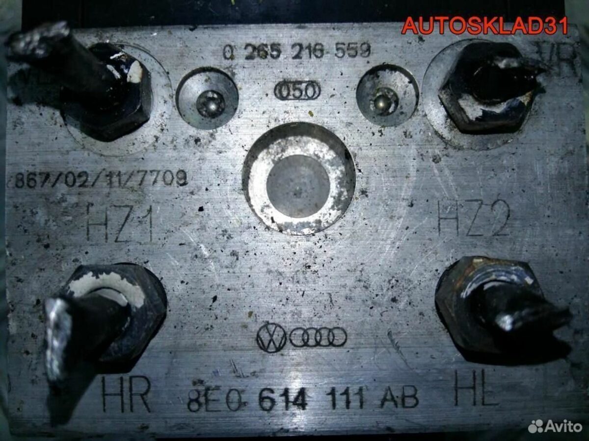 Блок ABS Volkswagen Passat B5 8E0614111AB - АвтоСклад31.рф - авторазборка контрактные б/у запчасти в г. Белгород