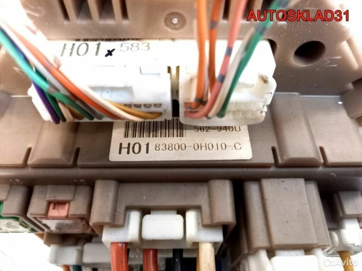 Панель приборов Toyota Aygo 838000H010 - АвтоСклад31.рф - авторазборка контрактные б/у запчасти в г. Белгород