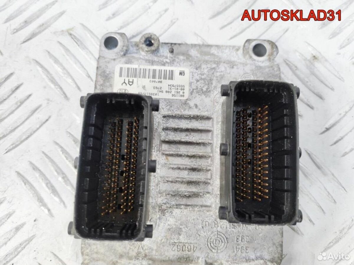 Блок эбу Opel Astra H 1.4 Z14XEP 55557934 Бензин - АвтоСклад31.рф - авторазборка контрактные б/у запчасти в г. Белгород