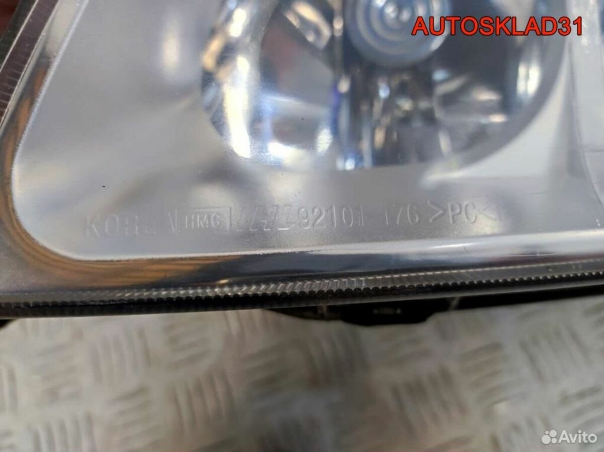 Фара левая Hyundai Matrix 9210117610 Рестайлинг - АвтоСклад31.рф - авторазборка контрактные б/у запчасти в г. Белгород