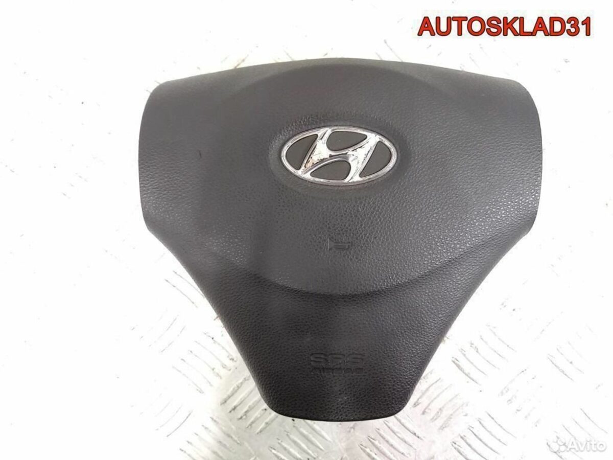 Подушка безопасности в руль Hyundai Verna 3 - АвтоСклад31.рф - авторазборка контрактные б/у запчасти в г. Белгород