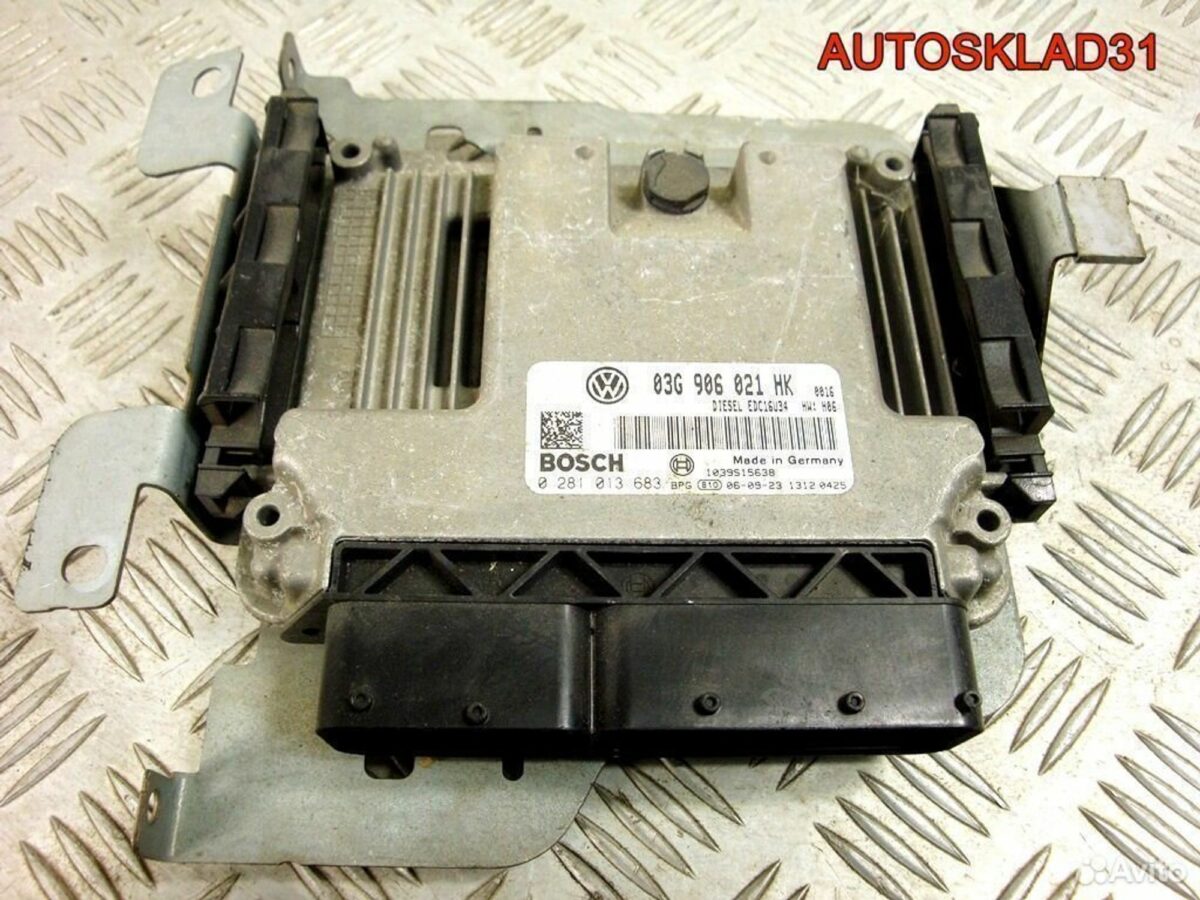 Эбу Volkswagen Passat B6 TDI BMP 03G906021HK - АвтоСклад31.рф - авторазборка контрактные б/у запчасти в г. Белгород
