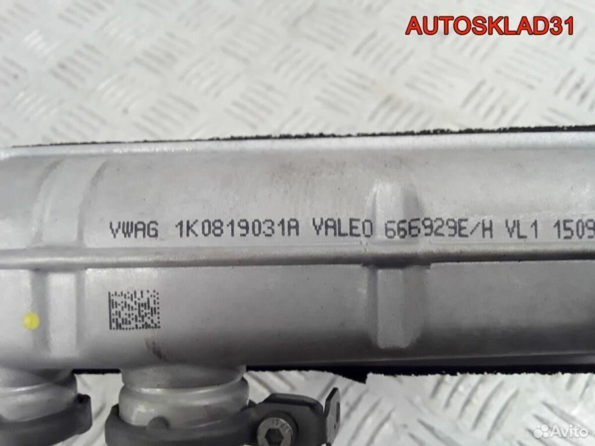 Радиатор отопителя Skoda Octavia A5 1K0819031A - АвтоСклад31.рф - авторазборка контрактные б/у запчасти в г. Белгород