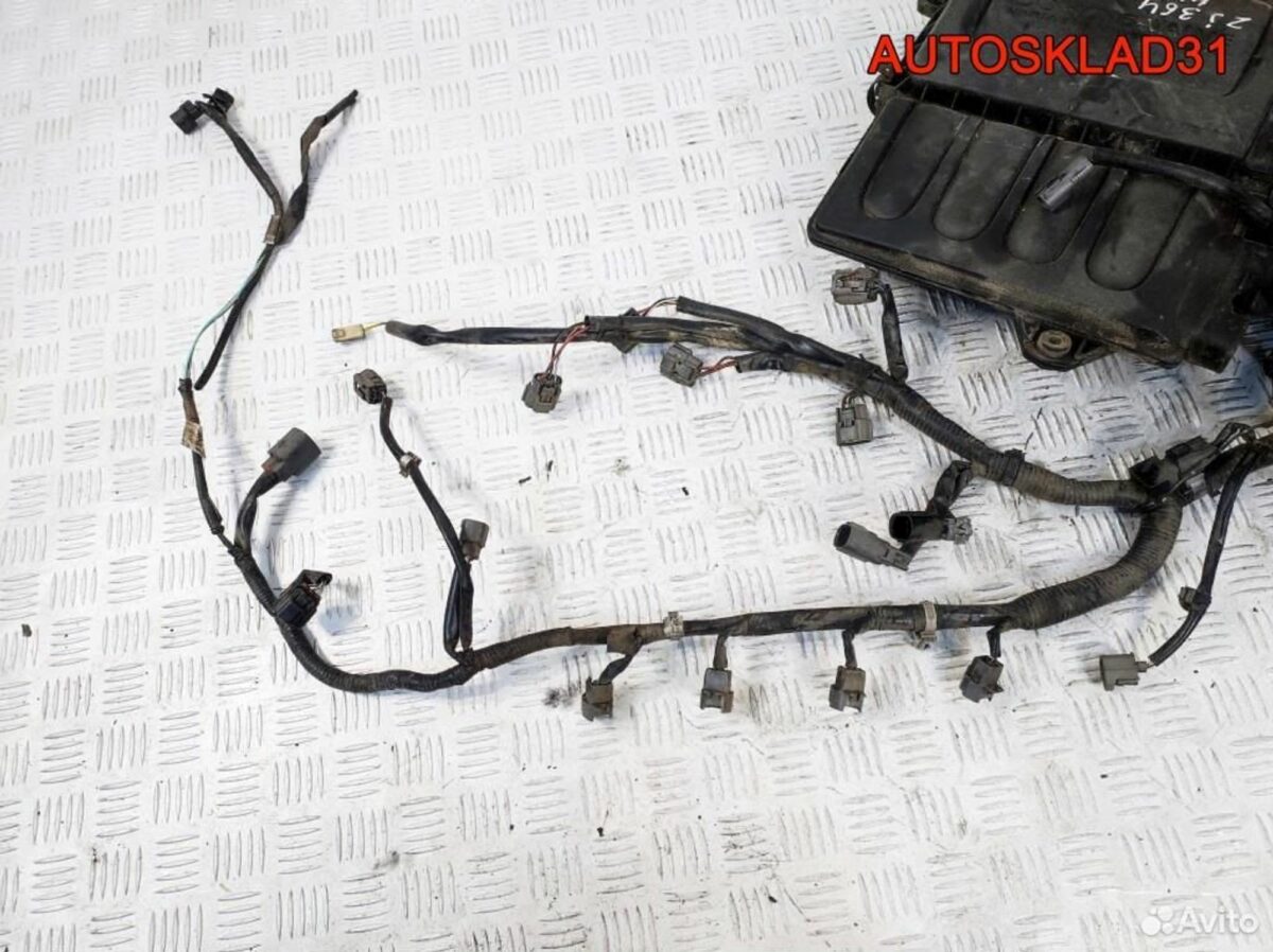 Блок эбу с косой Mazda 3 BK 1,3 ZJ 1001407150 - АвтоСклад31.рф - авторазборка контрактные б/у запчасти в г. Белгород