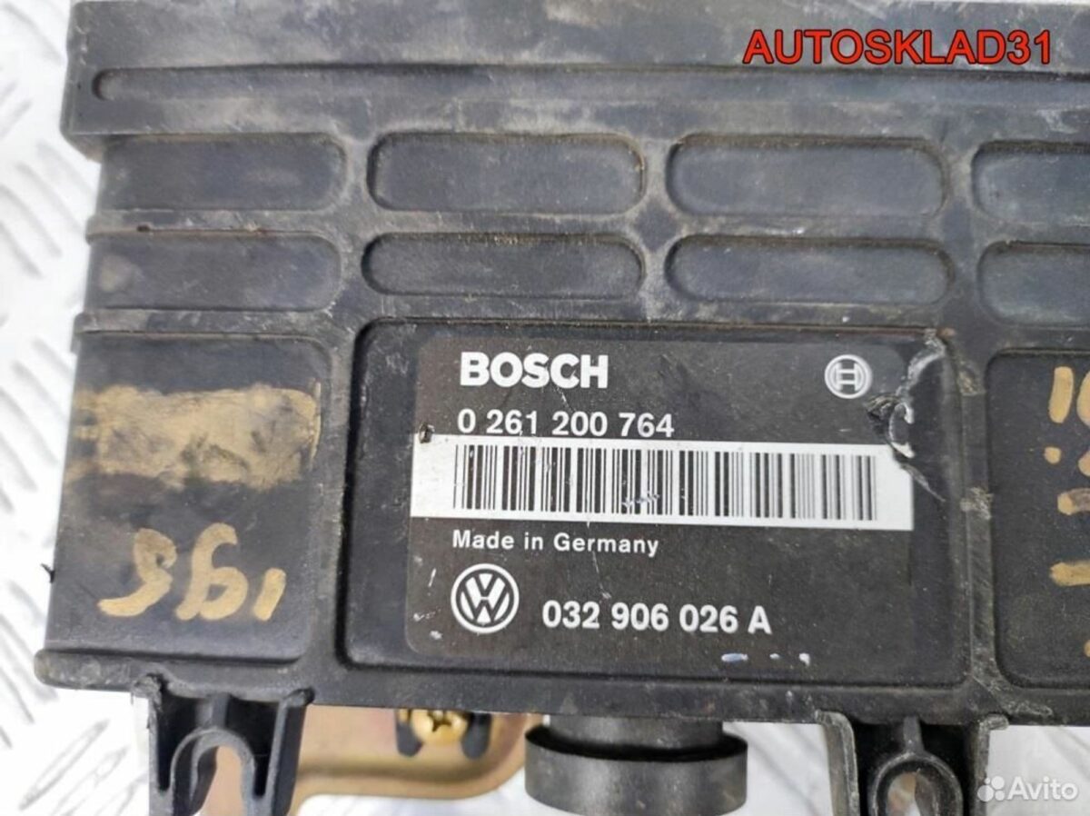 Блок эбу Volkswagen Golf 3 1.6 AEA 032906026A - АвтоСклад31.рф - авторазборка контрактные б/у запчасти в г. Белгород