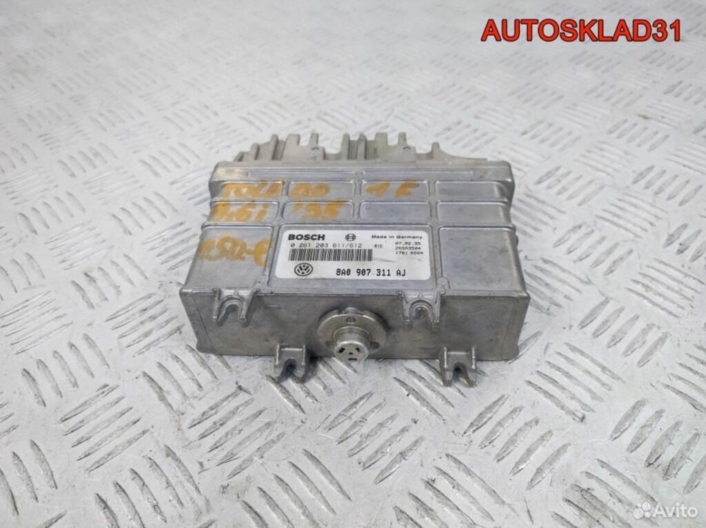 Блок эбу Seat Toledo 1 8A0907311AJ 1,6 Бензин - АвтоСклад31.рф - авторазборка контрактные б/у запчасти в г. Белгород Блок эбу Seat Toledo 1 8A0907311AJ 1,6 Бензин - АвтоСклад31.рф - авторазборка контрактные б/у запчасти в г. Белгород