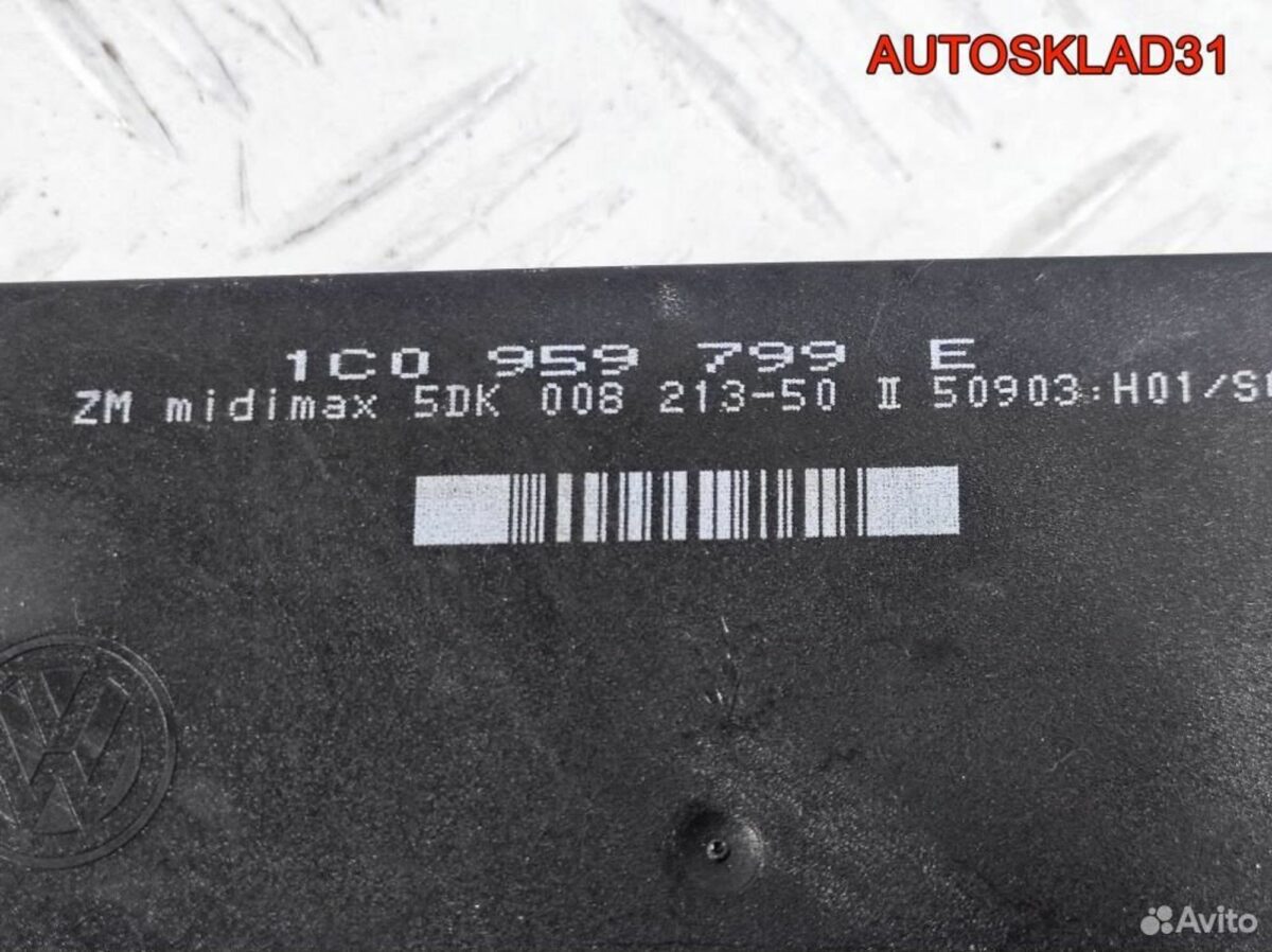 Блок комфорта Seat Leon 1 1C0959799E - АвтоСклад31.рф - авторазборка контрактные б/у запчасти в г. Белгород
