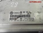 Блок управления двигателем Audi A6 C5 4D0907551F - АвтоСклад31.рф - авторазборка контрактные б/у запчасти в г. Белгород