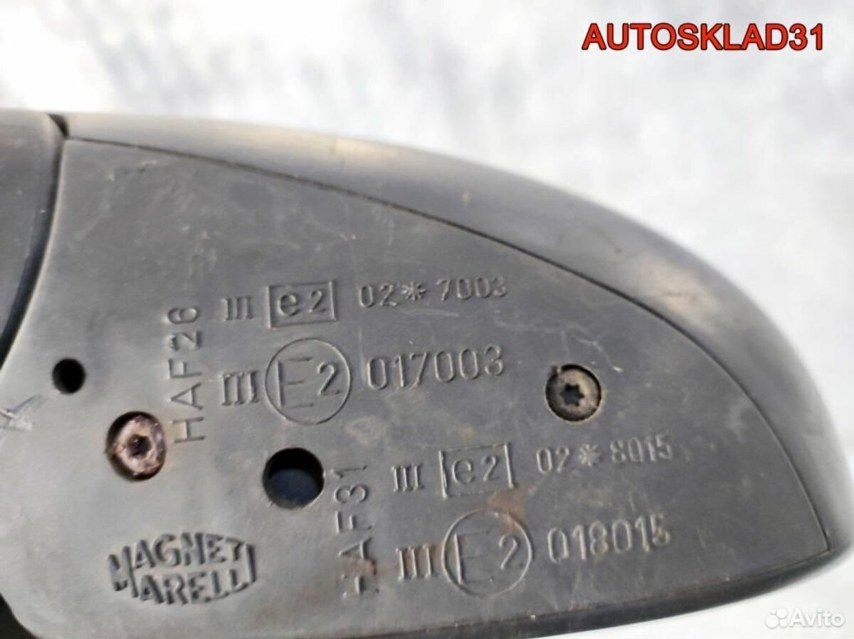 Зеркало левое механическое Peugeot 206 8148YC - АвтоСклад31.рф - авторазборка контрактные б/у запчасти в г. Белгород