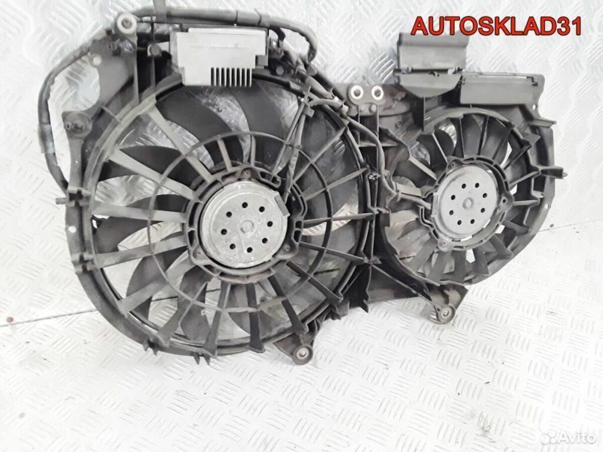 Вентилятор радиатора Audi A4 B6 3,0 ASN 8E0121205D - АвтоСклад31.рф - авторазборка контрактные б/у запчасти в г. Белгород