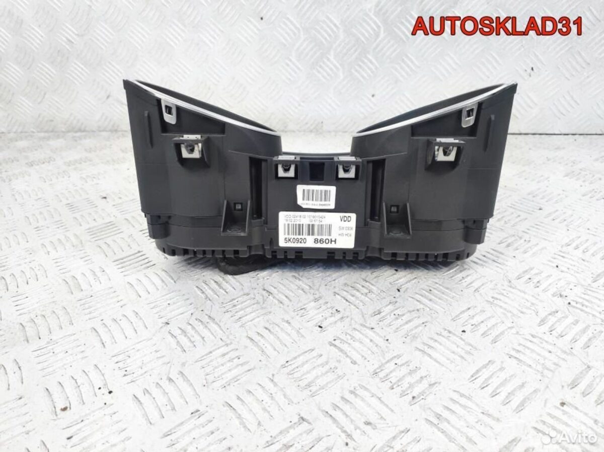 Панель приборов VW Golf 6 1.4 caxa 5K0920860H - АвтоСклад31.рф - авторазборка контрактные б/у запчасти в г. Белгород