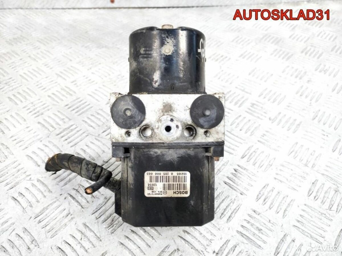 Блок ABS Skoda Fabia 6Q0614117D - АвтоСклад31.рф - авторазборка контрактные б/у запчасти в г. Белгород