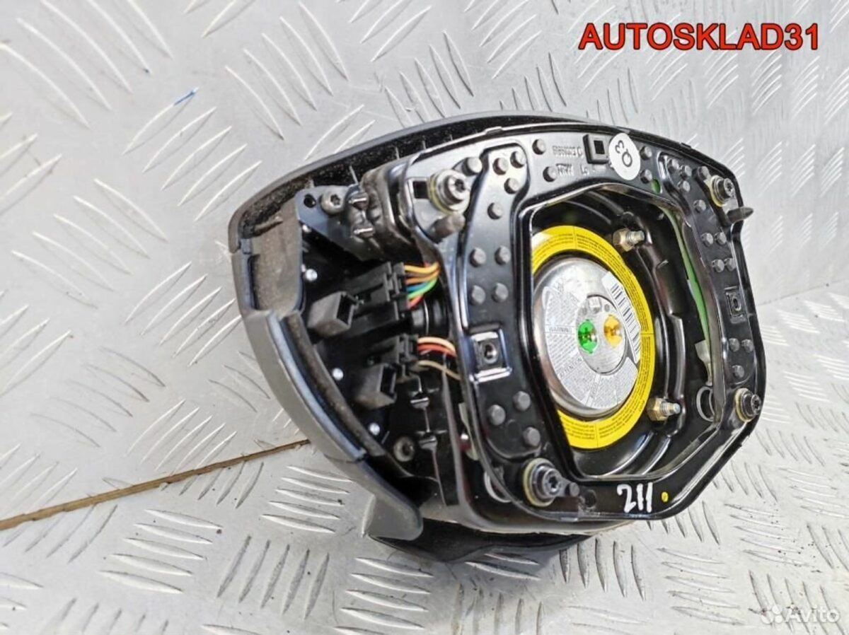 Подушка безопасности в руль Mercedes Benz W211 - АвтоСклад31.рф - авторазборка контрактные б/у запчасти в г. Белгород