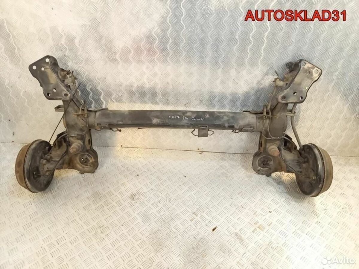 Балка задняя Peugeot 207 SW 5148W0 Универсал - АвтоСклад31.рф - авторазборка контрактные б/у запчасти в г. Белгород