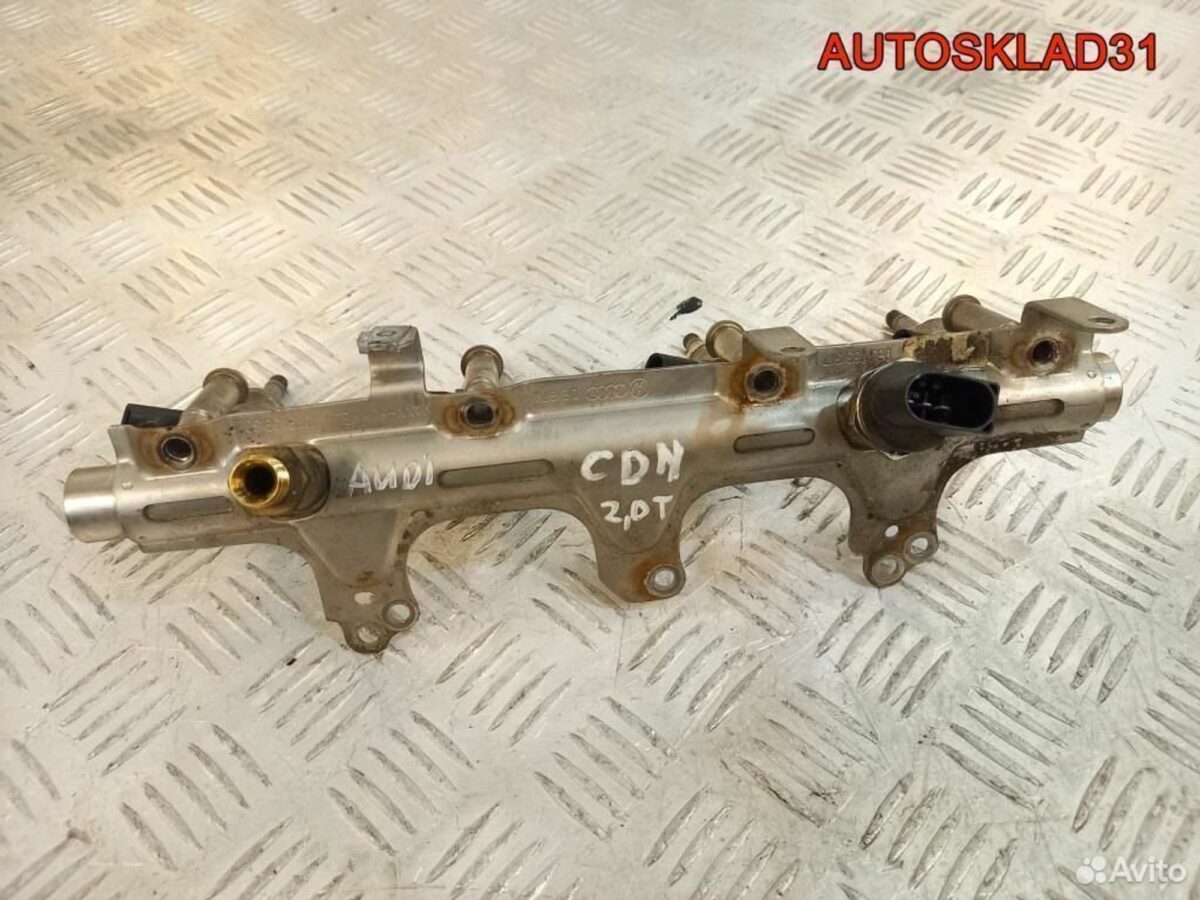 Рейка топливная Audi Q5 8R 2,0 CDN 06J133317M - АвтоСклад31.рф - авторазборка контрактные б/у запчасти в г. Белгород