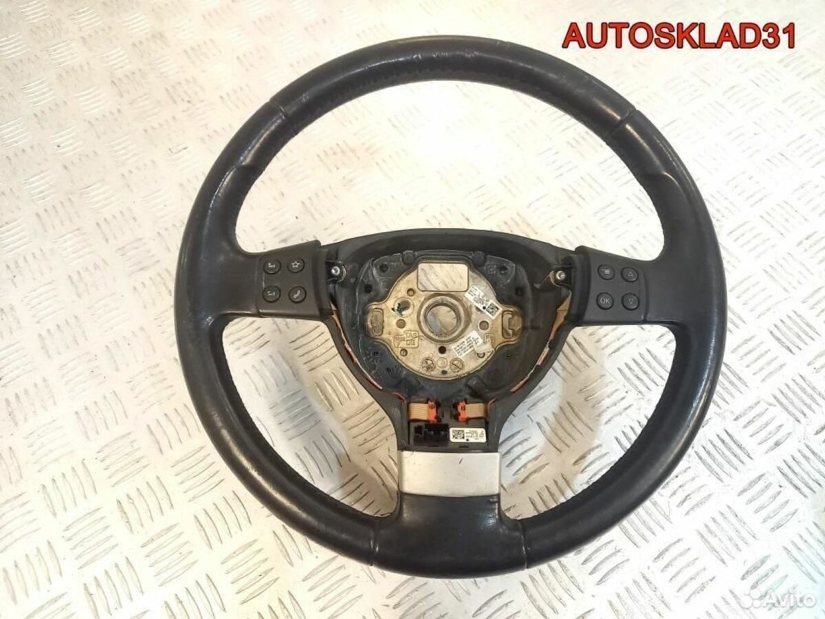 Рулевое колесо кожа VW Passat B6 3c0419091abe74 - АвтоСклад31.рф - авторазборка контрактные б/у запчасти в г. Белгород