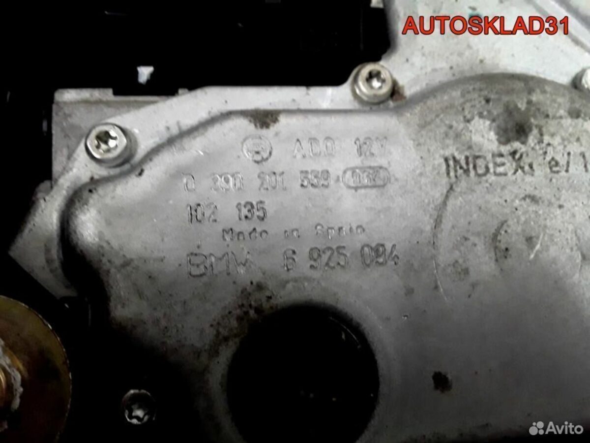 Моторчик стеклоочистителя задний BMW E46 универсал - АвтоСклад31.рф - авторазборка контрактные б/у запчасти в г. Белгород