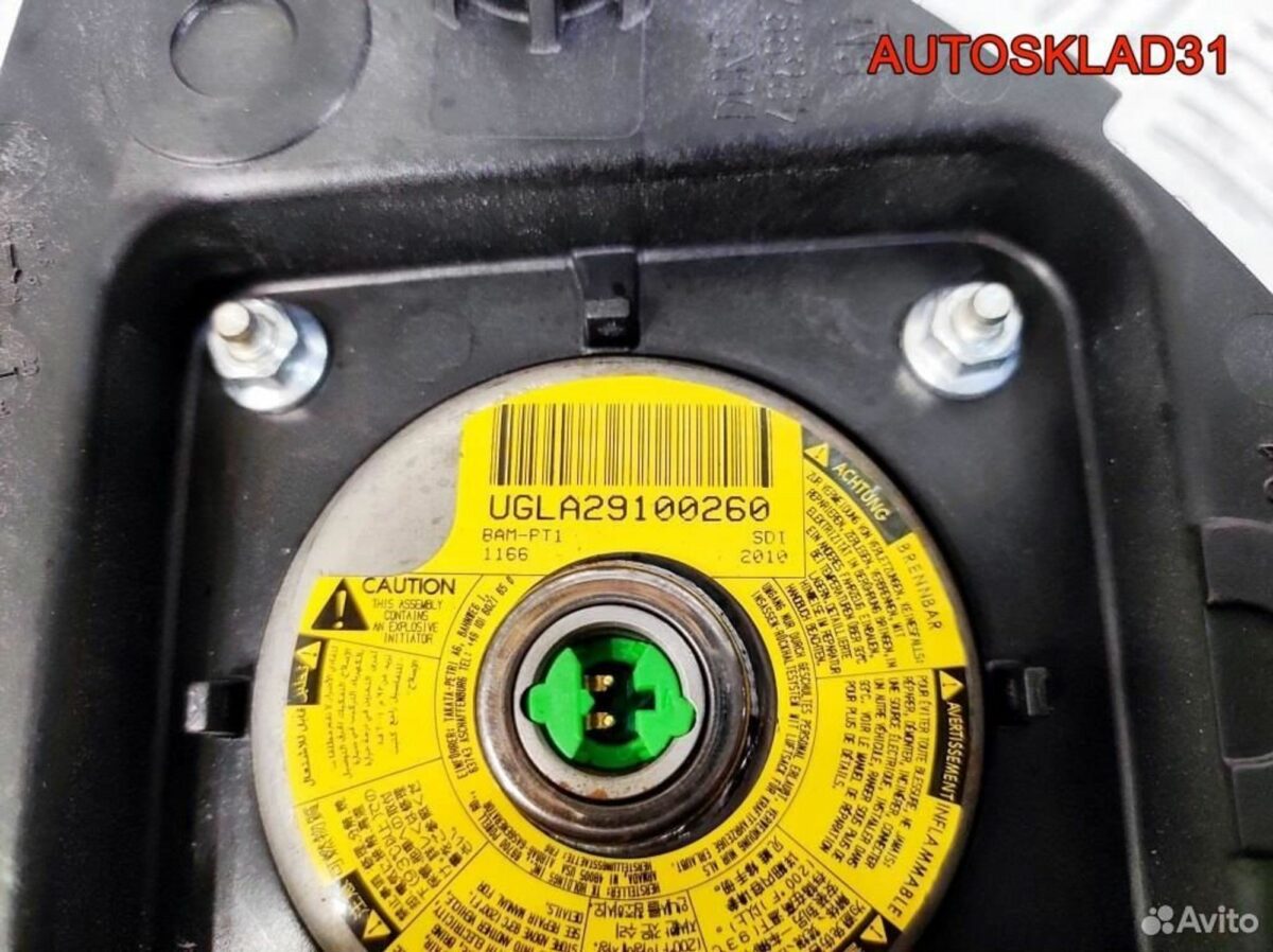Подушка безопасности в руль Opel Astra H 93862633 - АвтоСклад31.рф - авторазборка контрактные б/у запчасти в г. Белгород