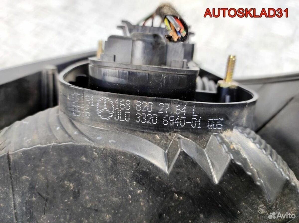 Фонарь задний левый Mercedes Benz W168 A1688202764 - АвтоСклад31.рф - авторазборка контрактные б/у запчасти в г. Белгород
