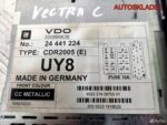 Магнитола Opel Vectra C 24441224 - АвтоСклад31.рф - авторазборка контрактные б/у запчасти в г. Белгород