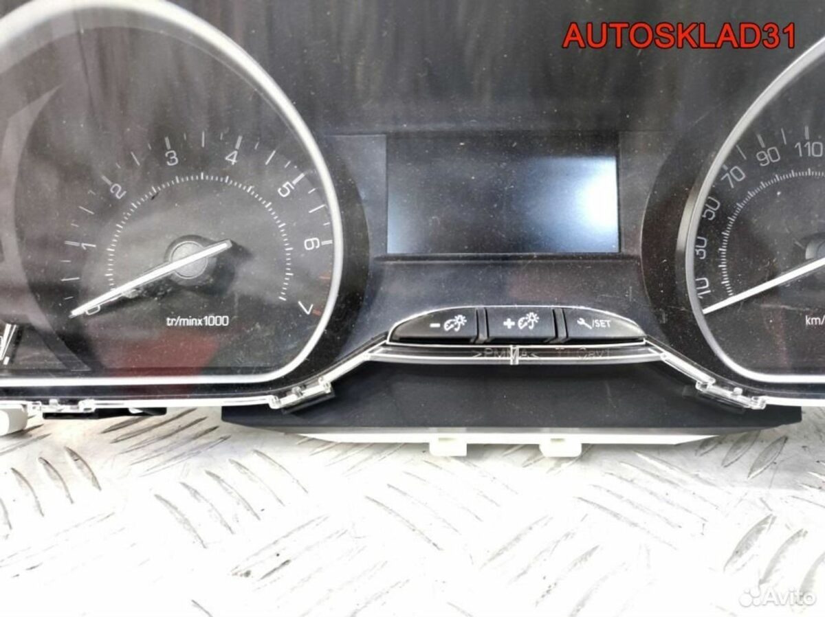 Панель приборов Peugeot 208 981384878001 Бензин - АвтоСклад31.рф - авторазборка контрактные б/у запчасти в г. Белгород