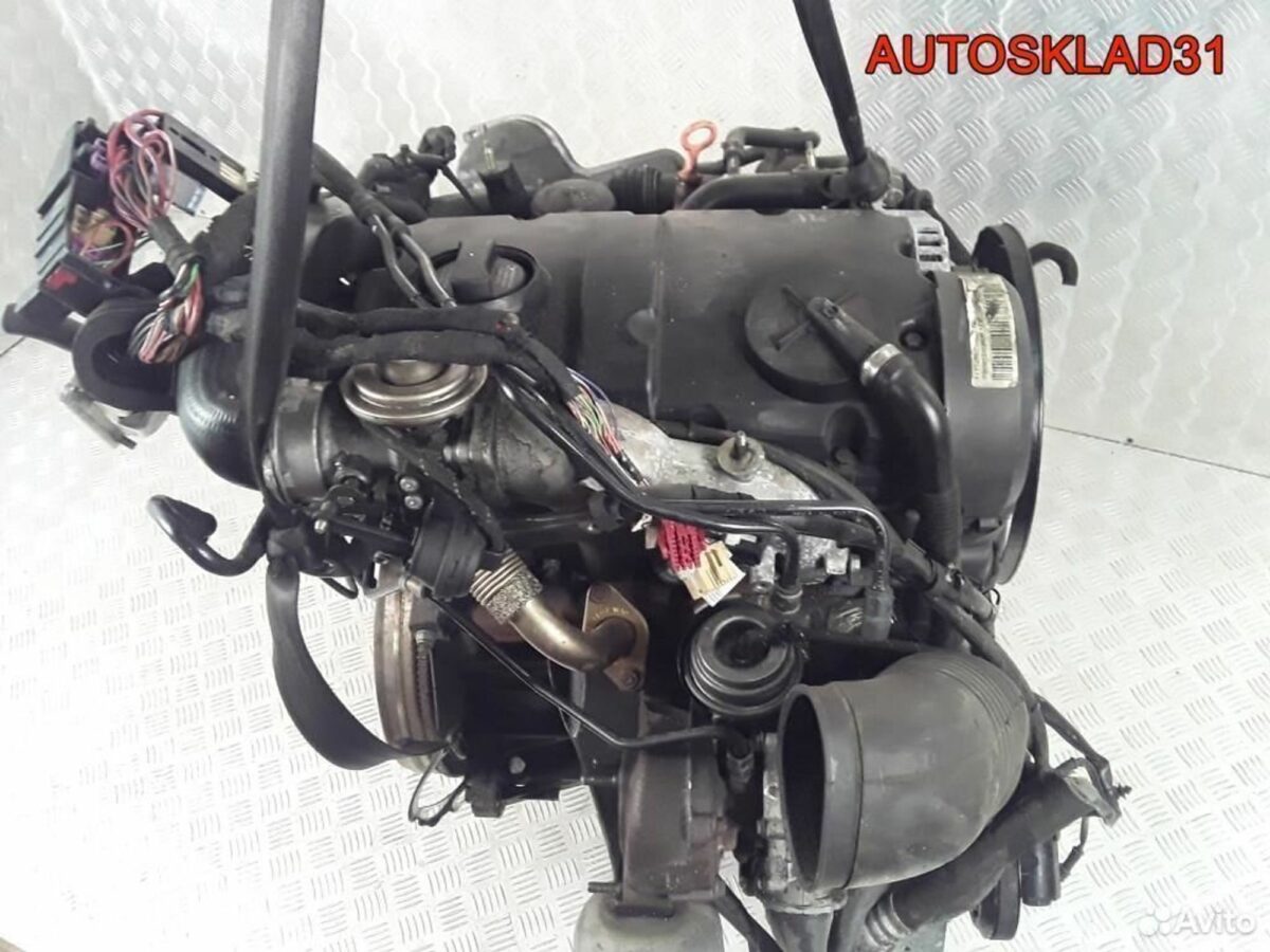 Двигатель AWX Audi A4 B6 1,9 Дизель - АвтоСклад31.рф - авторазборка контрактные б/у запчасти в г. Белгород