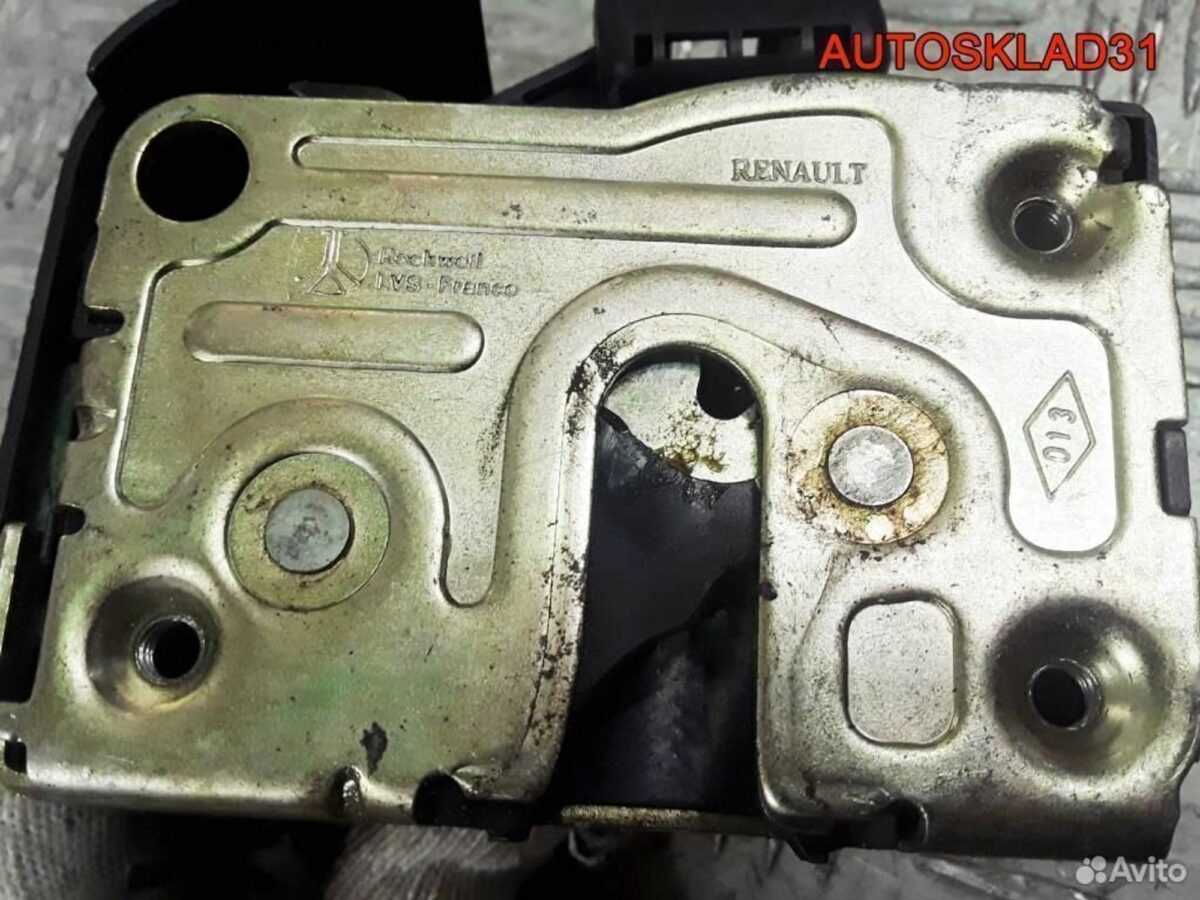 Замок двери передней правой Renault Scenic 1 - АвтоСклад31.рф - авторазборка контрактные б/у запчасти в г. Белгород