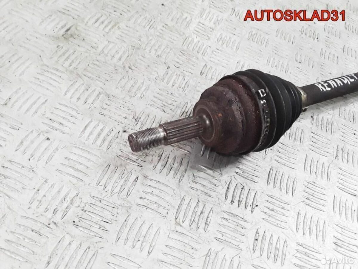Полуось перед правая Renault Kangoo 8200027494 - АвтоСклад31.рф - авторазборка контрактные б/у запчасти в г. Белгород