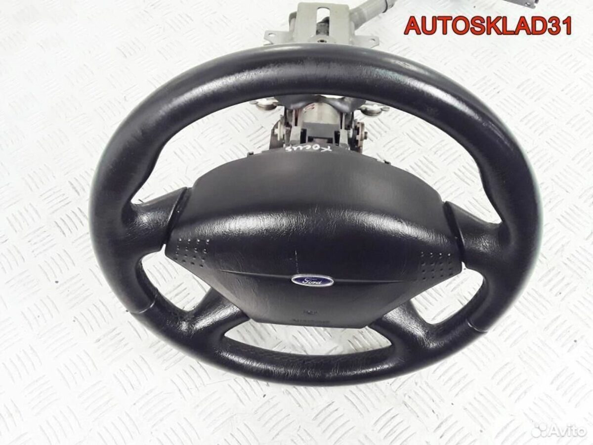 Рулевое колесо кожа Ford Focus 1 - АвтоСклад31.рф - авторазборка контрактные б/у запчасти в г. Белгород