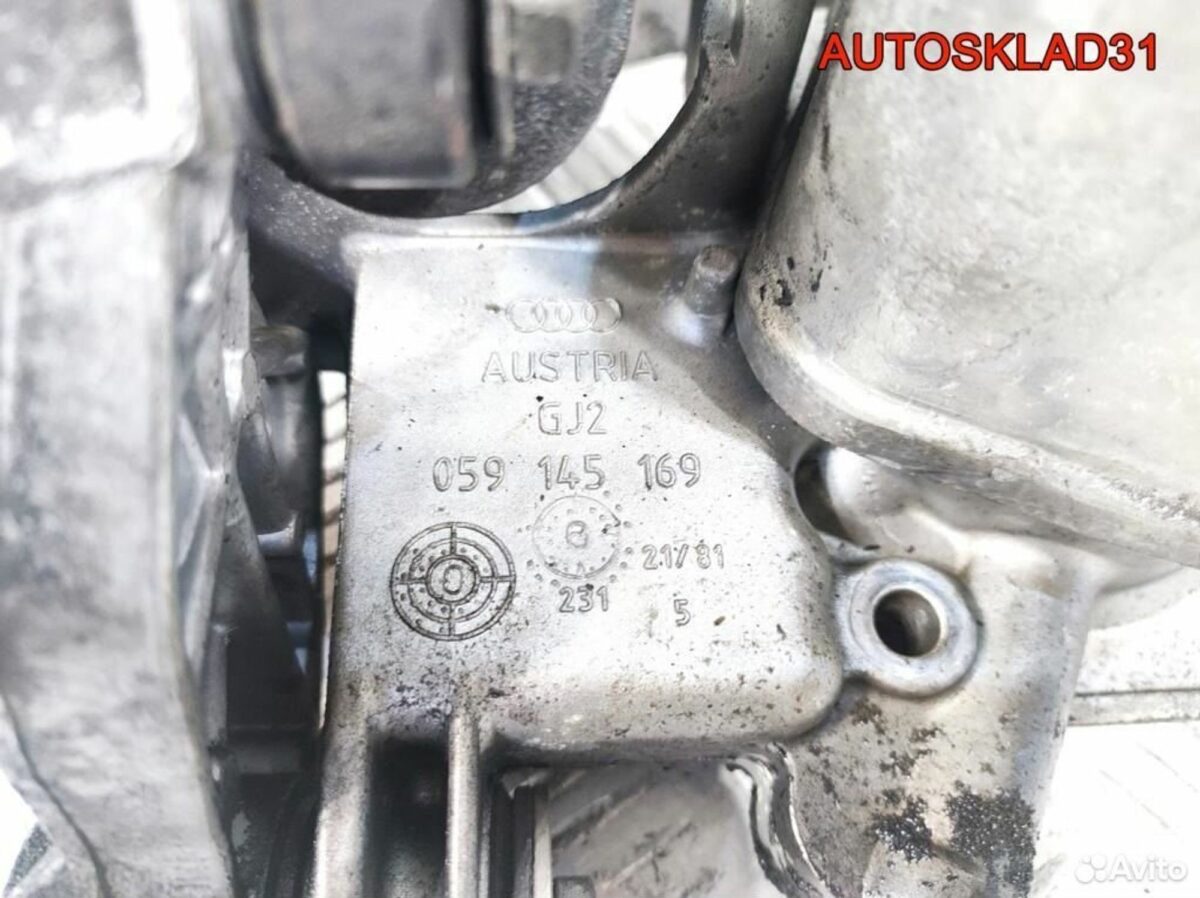 Кронштейн Гура Audi A6 C5 2.5 TDI 059145169 - АвтоСклад31.рф - авторазборка контрактные б/у запчасти в г. Белгород