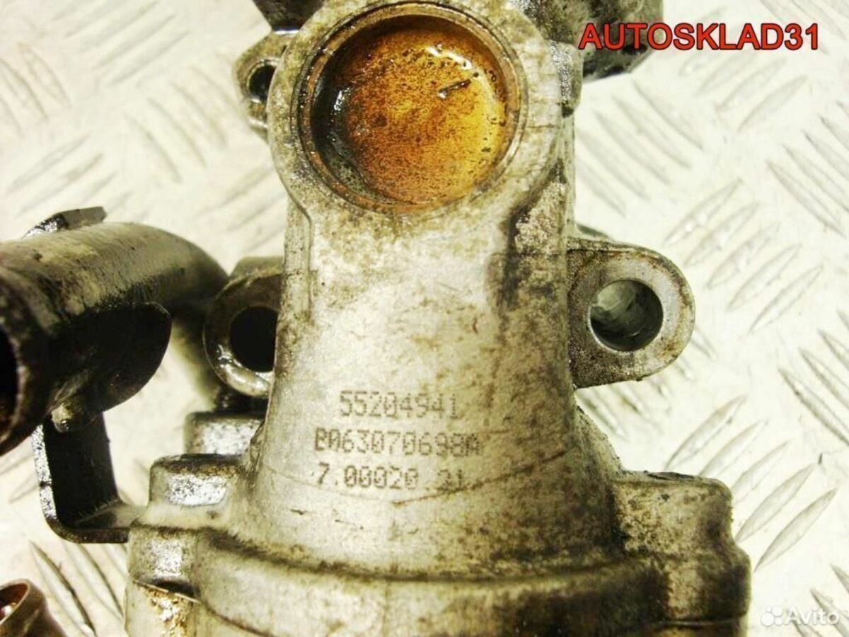 Клапан егр EGR Opel Astra H z13dth 55204941 - АвтоСклад31.рф - авторазборка контрактные б/у запчасти в г. Белгород