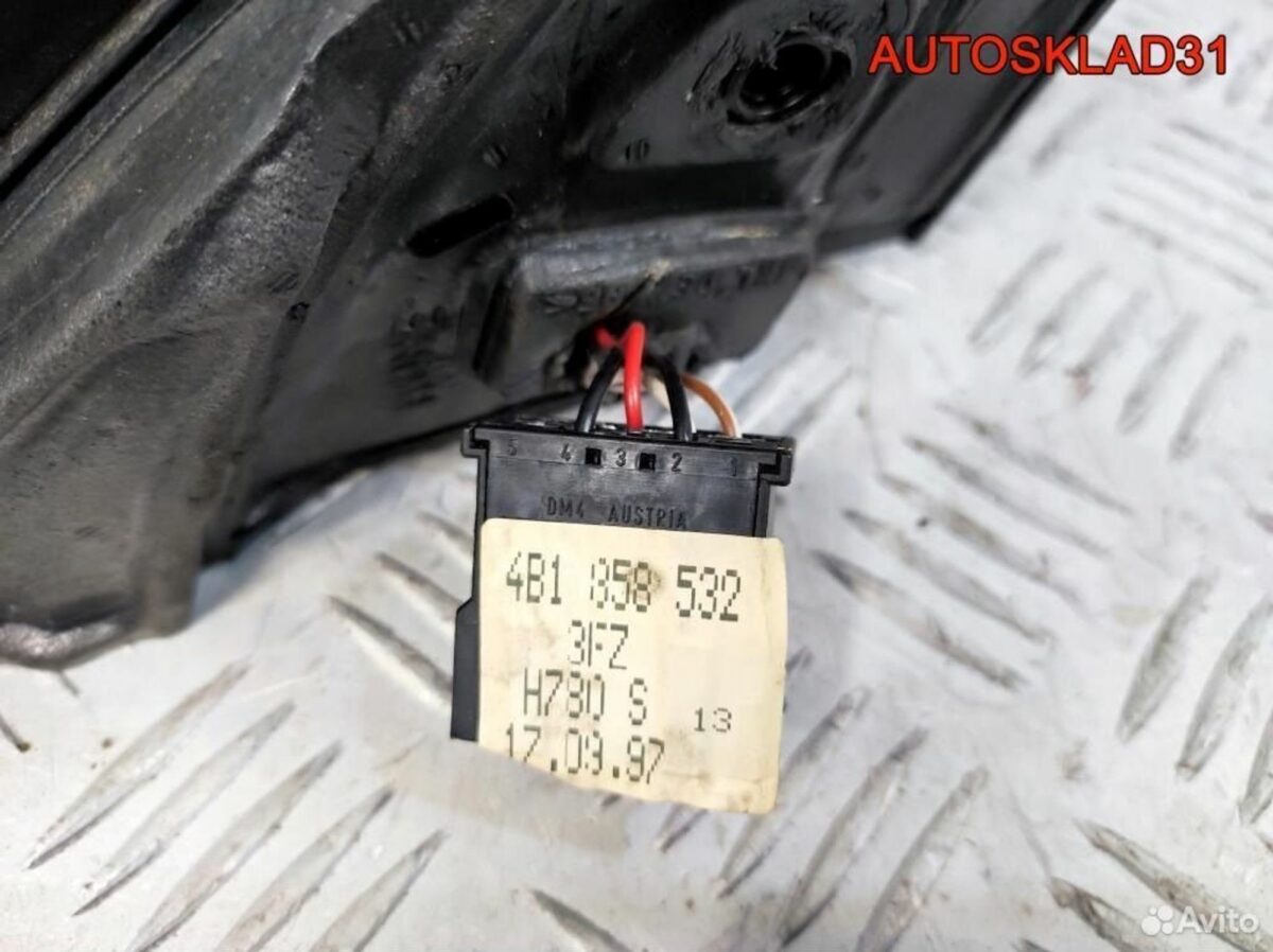 Зеркало правое 5 контактов Audi A6 C5 Дорест - АвтоСклад31.рф - авторазборка контрактные б/у запчасти в г. Белгород
