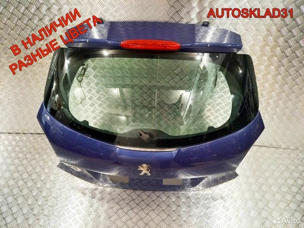 Дверь багажника со стеклом Peugeot 208 9672664480 - АвтоСклад31.рф - авторазборка контрактные б/у запчасти в г. Белгород