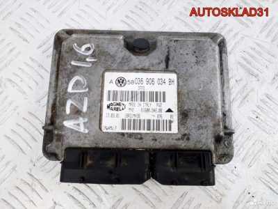 Блок эбу Volkswagen Golf 4 1,6 AZD 036906034BH - АвтоСклад31.рф - авторазборка контрактные б/у запчасти в г. Белгород