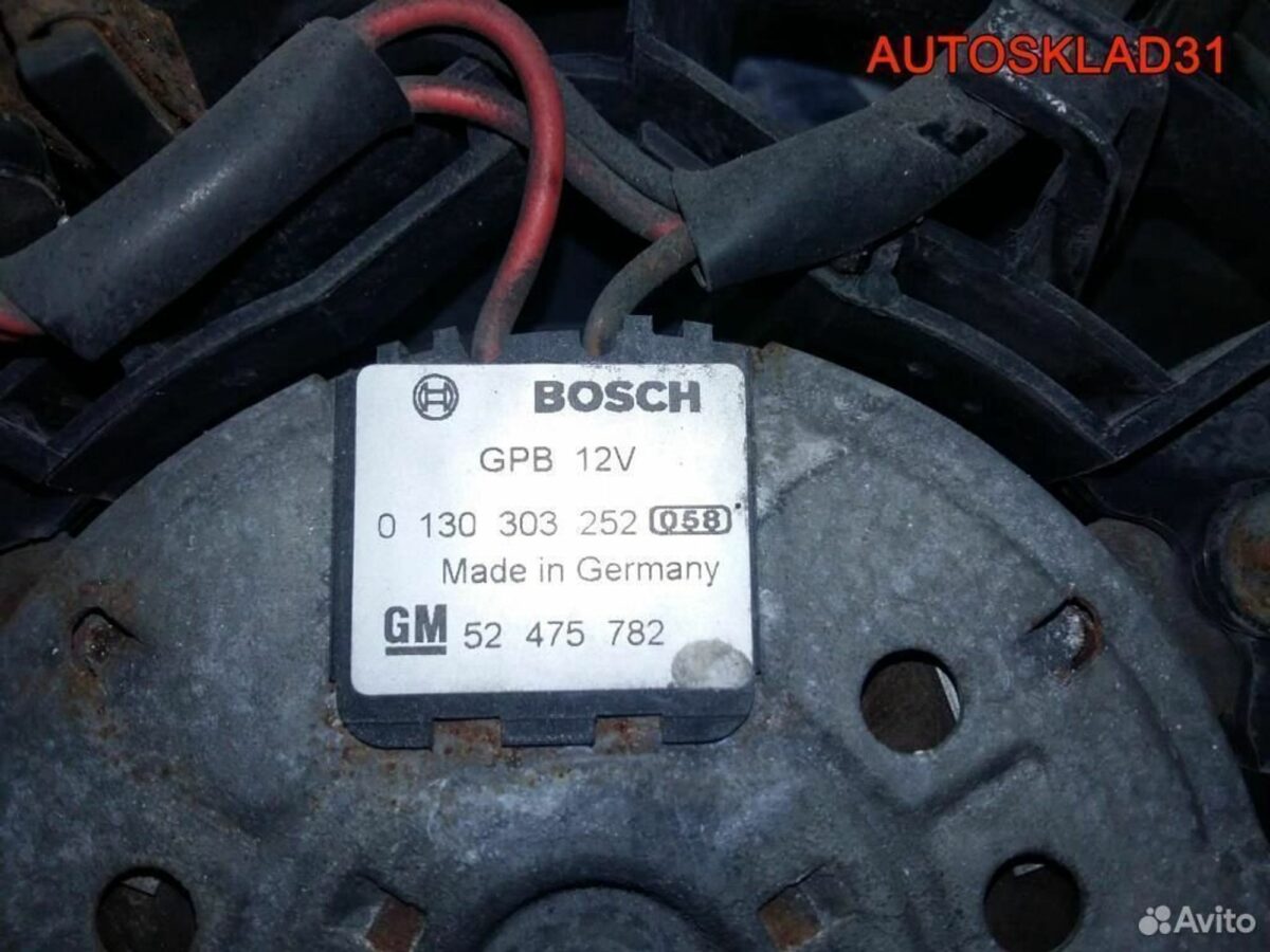 Вентилятор кондиционера Opel Vectra B 52475782 - АвтоСклад31.рф - авторазборка контрактные б/у запчасти в г. Белгород