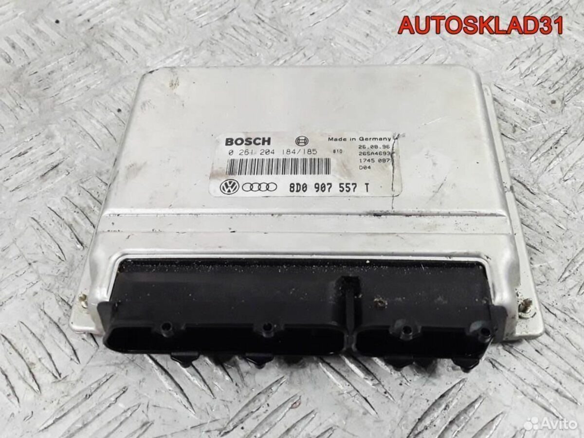 Блок Эбу Audi A4 B5 1.8 турбо AEB 8D0907557T - АвтоСклад31.рф - авторазборка контрактные б/у запчасти в г. Белгород