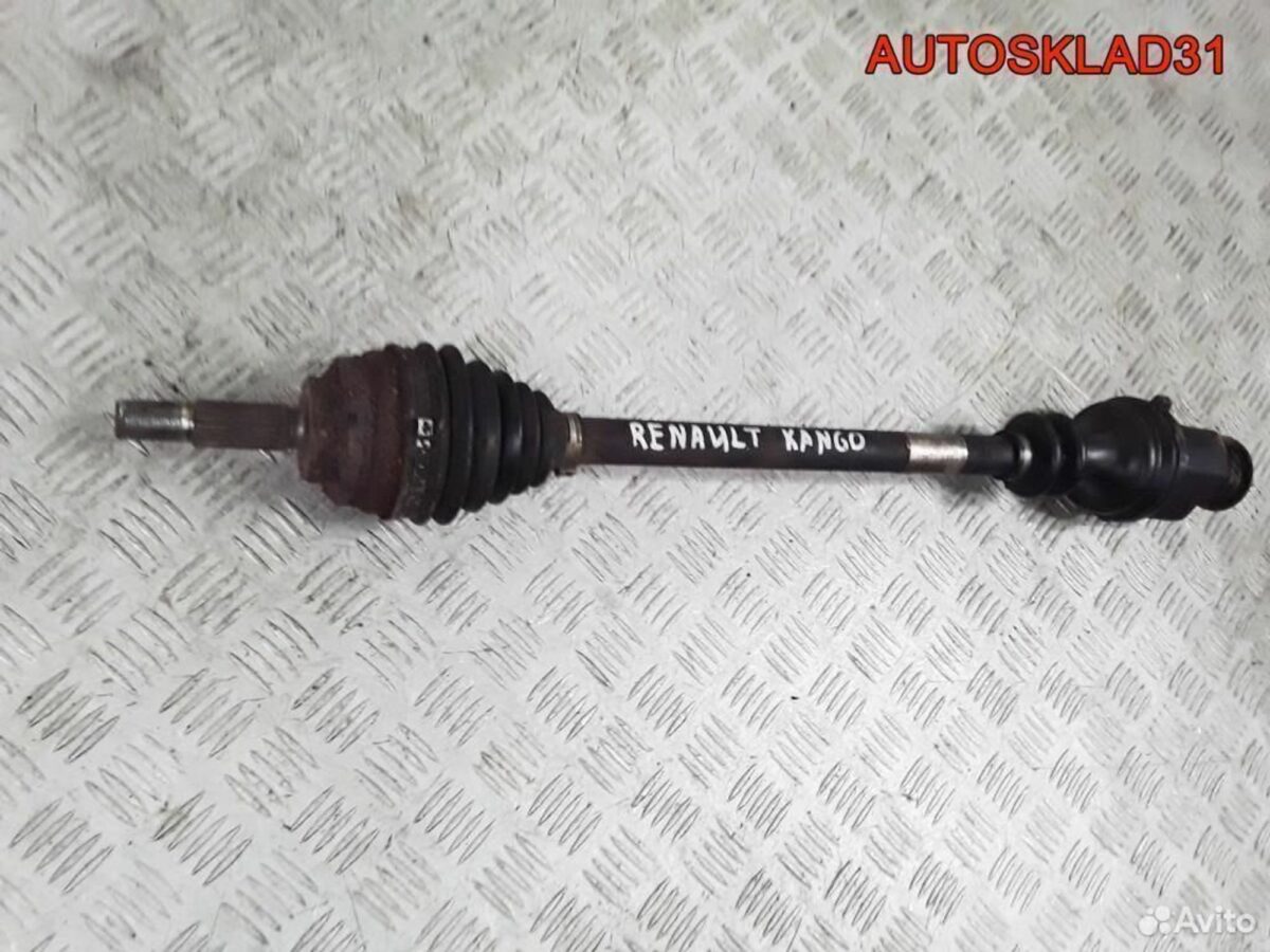 Полуось перед правая Renault Kangoo 8200027494 - АвтоСклад31.рф - авторазборка контрактные б/у запчасти в г. Белгород