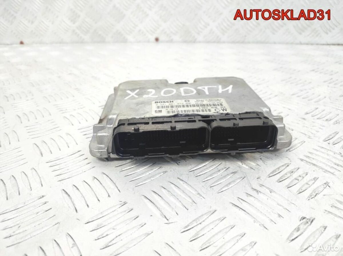 Блок эбу Opel Vectra B 2,0 X20DTH 09136118 Дизель - АвтоСклад31.рф - авторазборка контрактные б/у запчасти в г. Белгород
