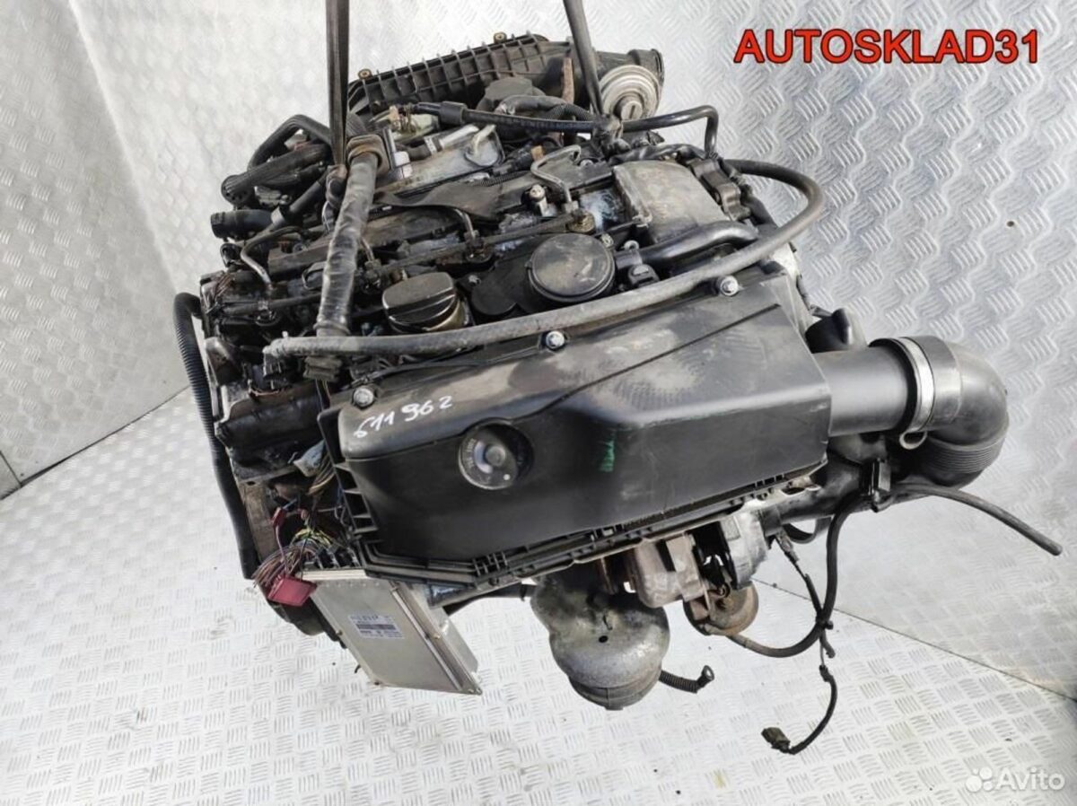 Двигатель Новый OM611.962 Mercedes W203 2.2 Дизель - АвтоСклад31.рф - авторазборка контрактные б/у запчасти в г. Белгород